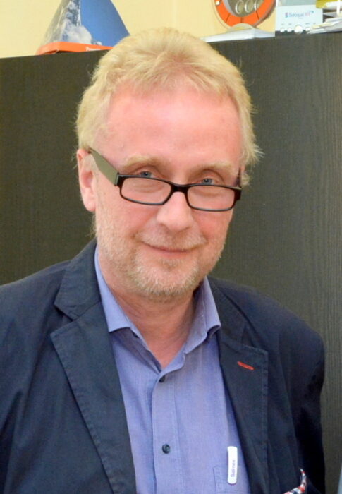 Portret Gerarda Kowalkowskiego, koordynatora Oddziału Dziennego Psychiatrycznego